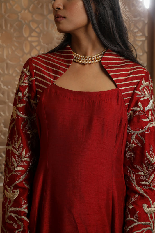 Red Bella Bird Suit Set