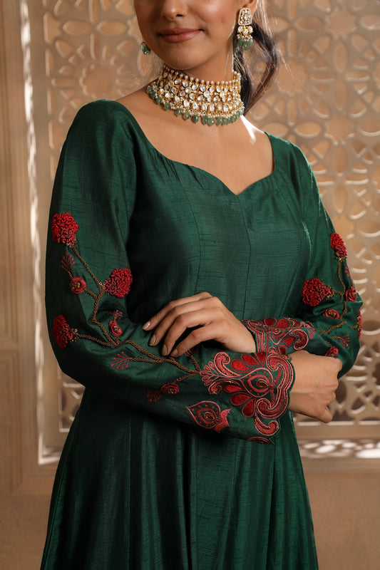 Green Bagh Suit Set