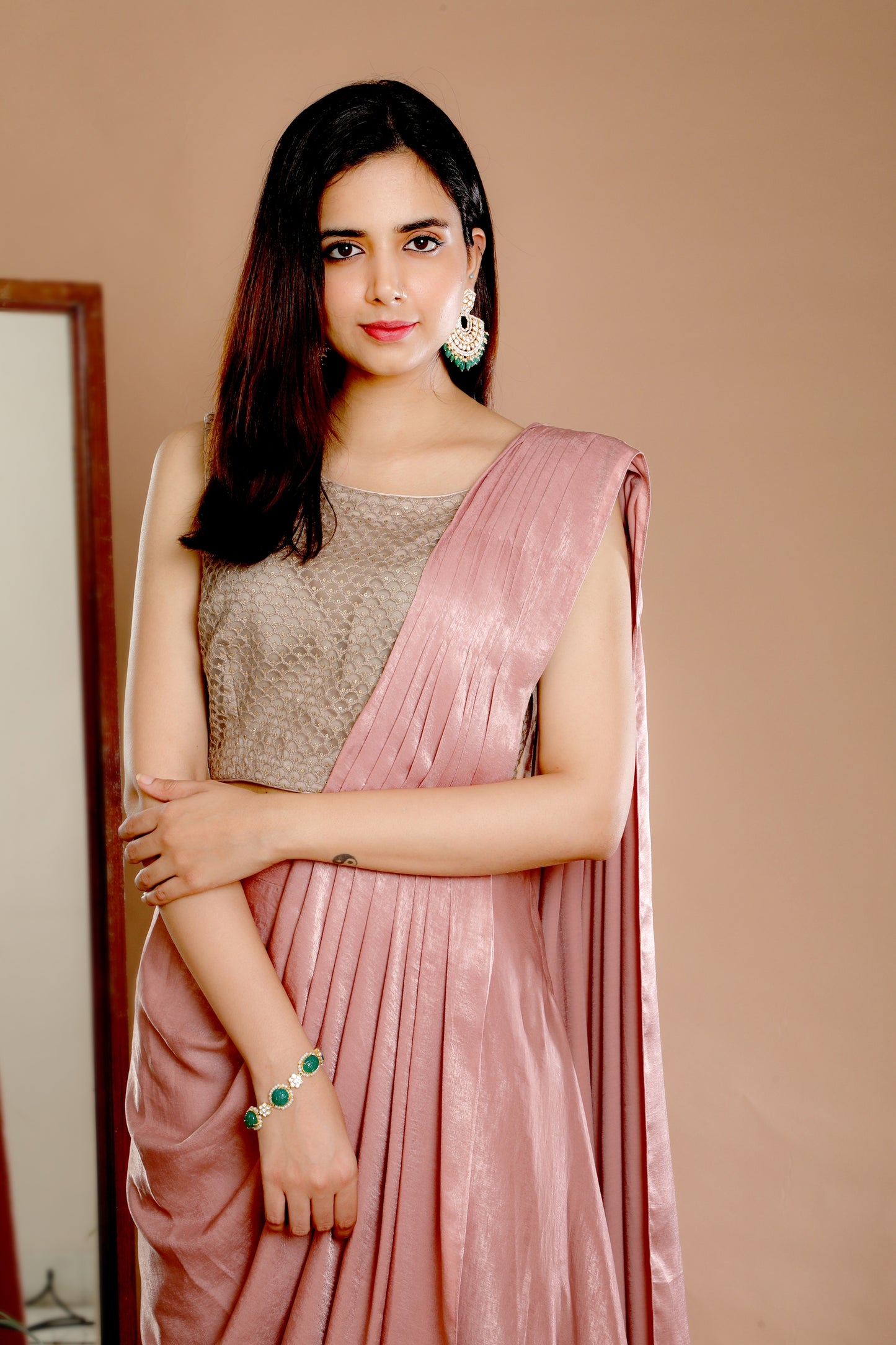 Palazzo Saree - Omana by Ranjana Bothra - Indian Wear