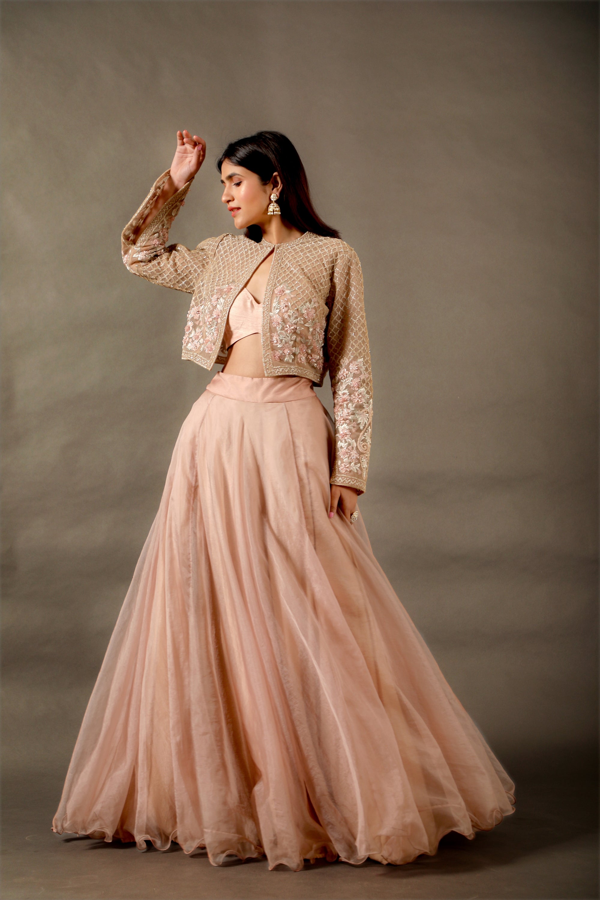 Broom Jacket Lehenga Set – omanabyranjanabothra