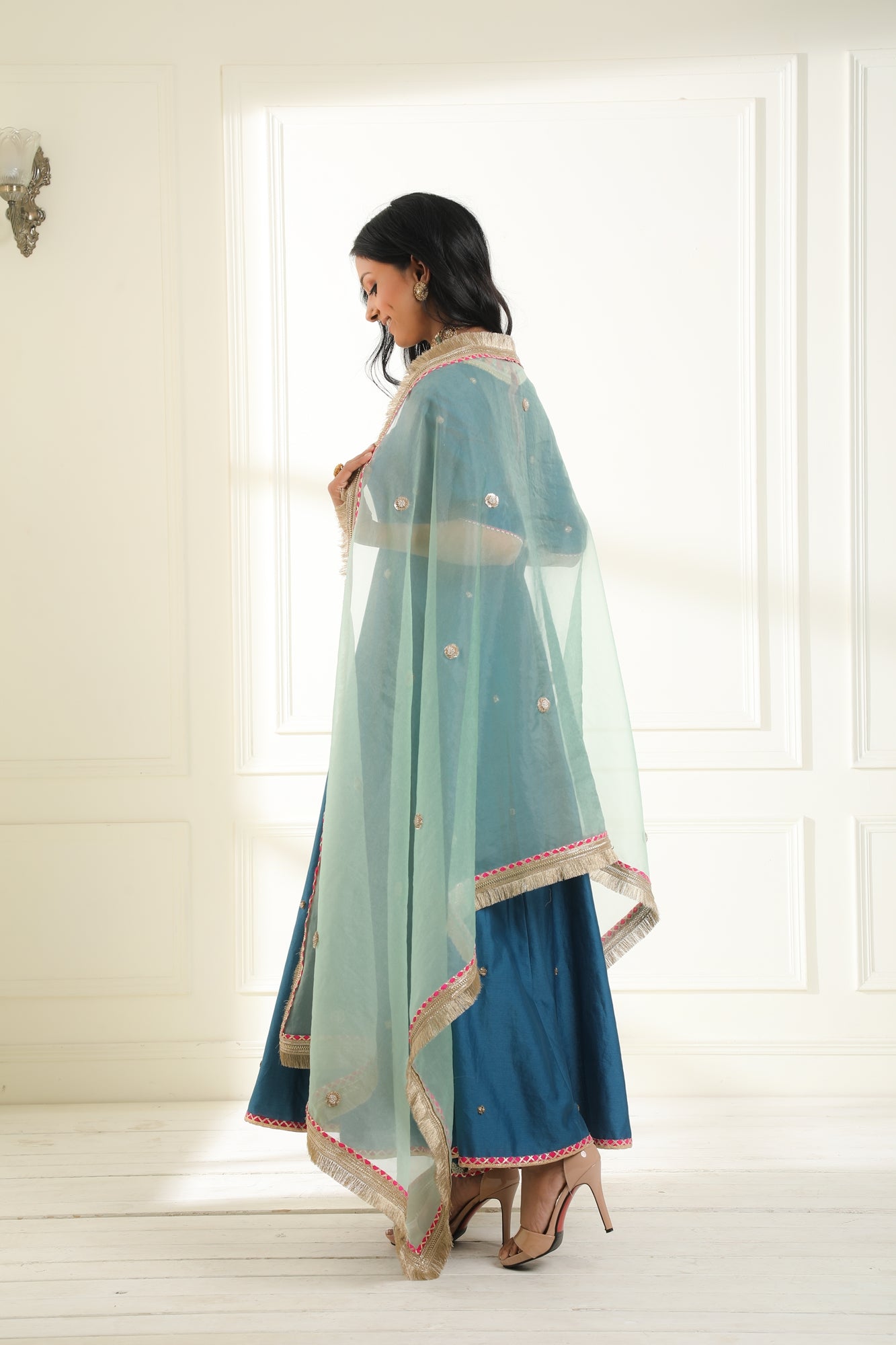 Blue Mastaani Anarkali Set