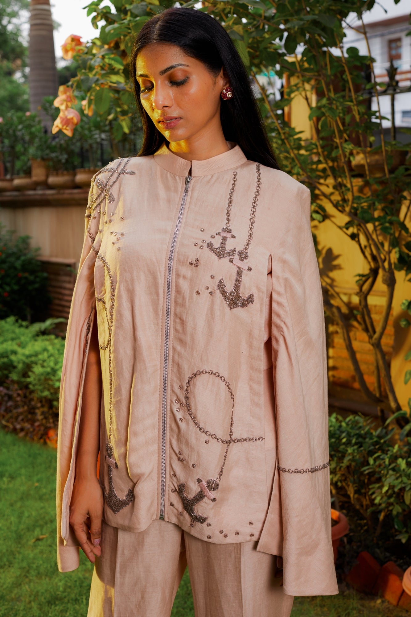 Blush Anchor Cape Coord Set