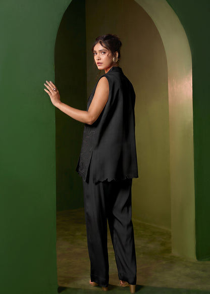 Arabella Blazer set - Black