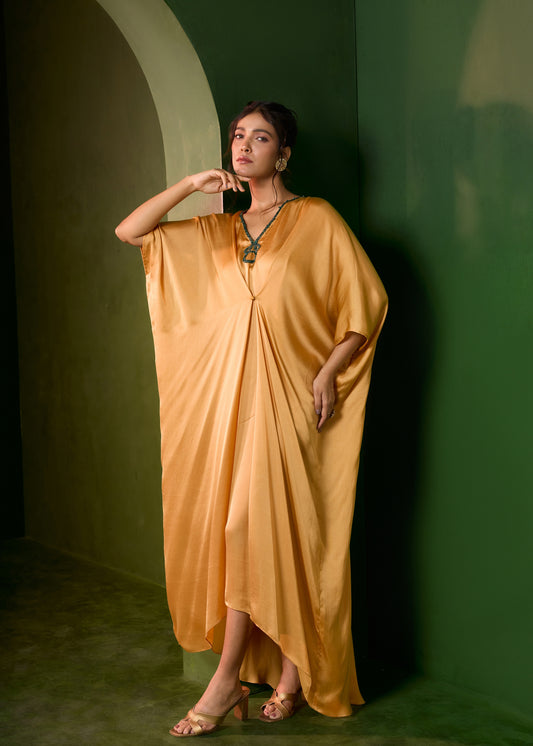 Celeste Stud Kaftan - Gold
