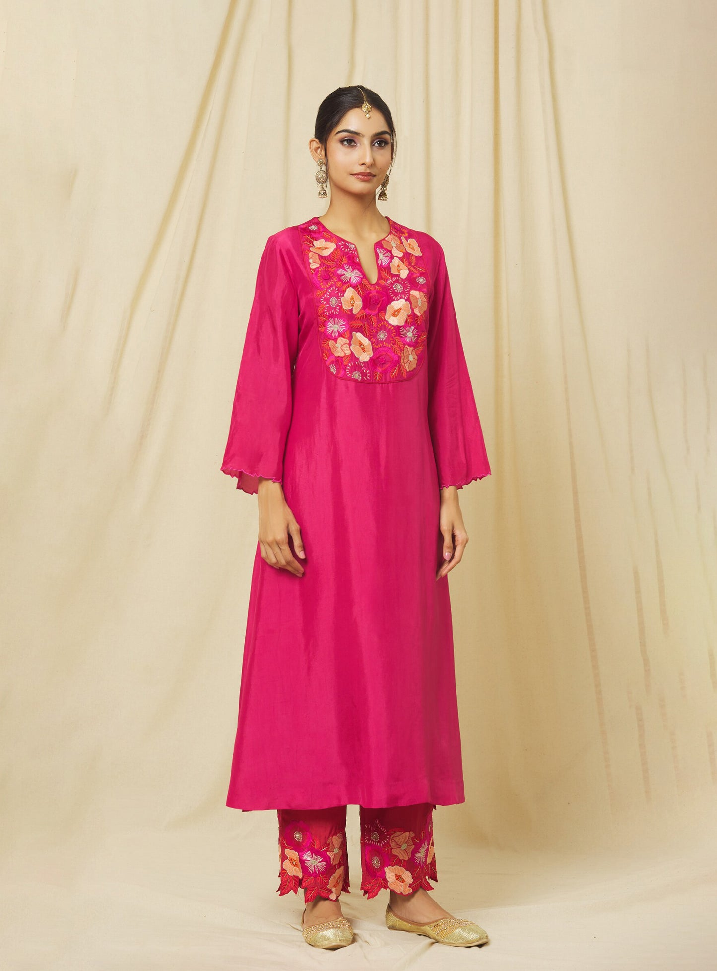 Fuchsia Ameeta Suit Set