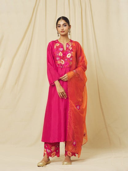 Fuchsia Ameeta Suit Set