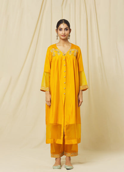 Mustard Zeenat Set