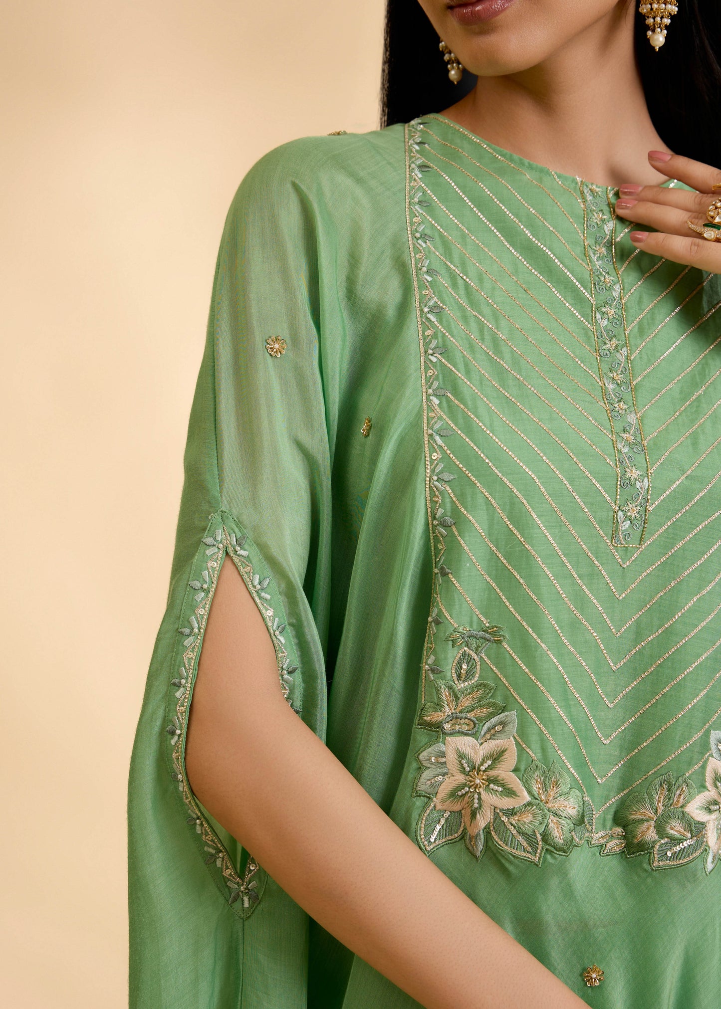 Panna Sitara Anarkali Set