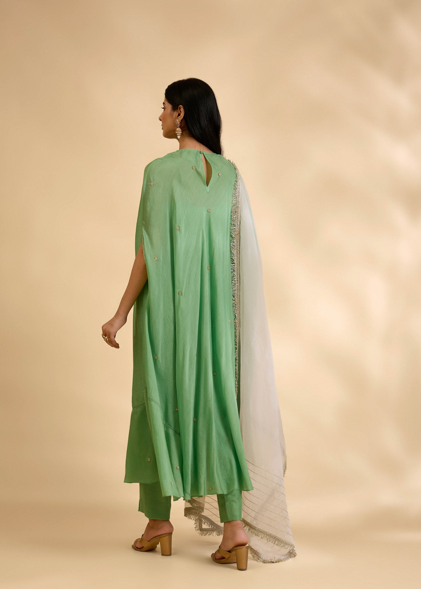 Panna Sitara Anarkali Set