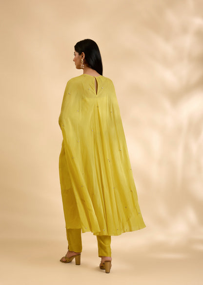 Kesar Sitara Anarkali Set