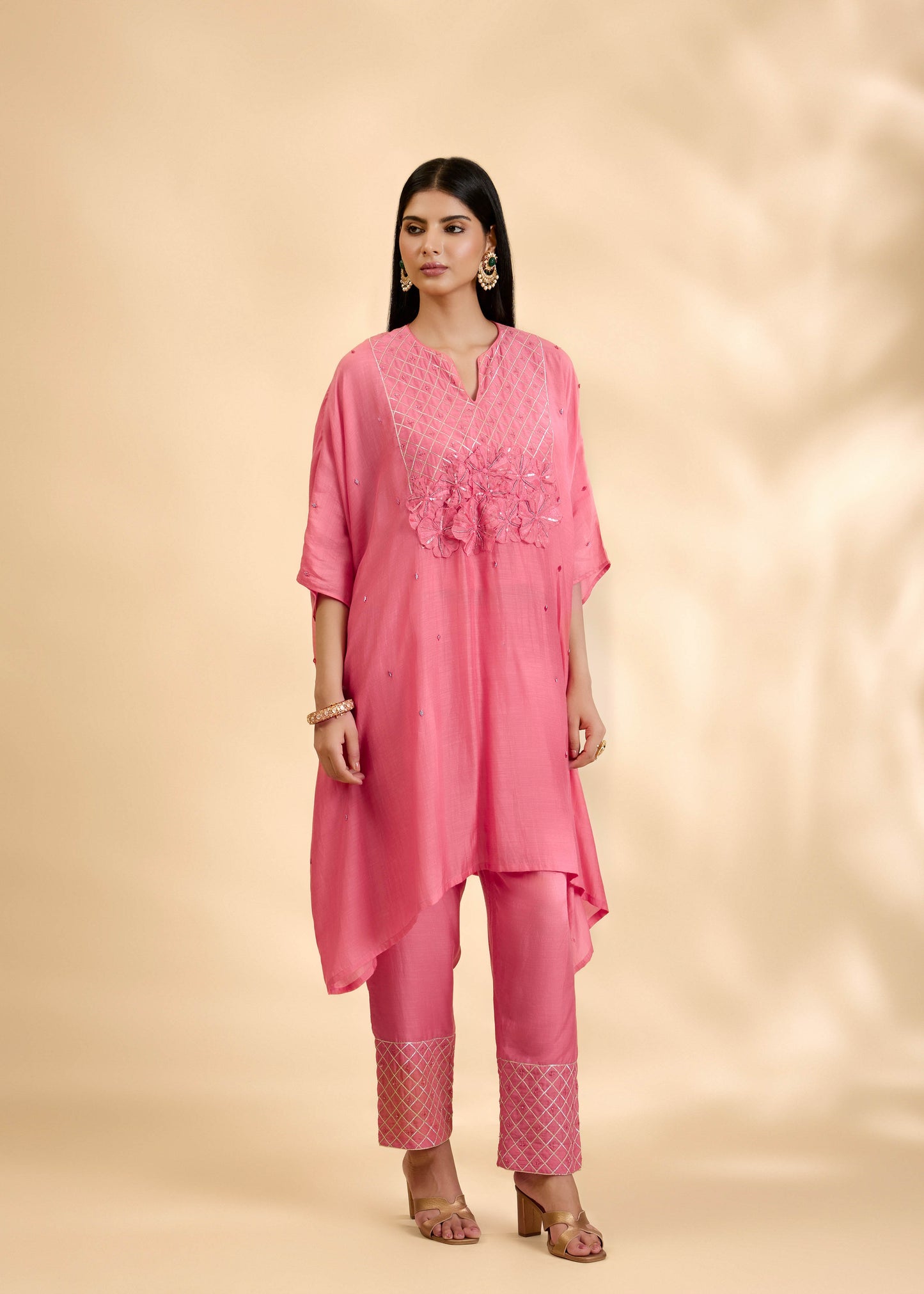 Surkhi Kaftan Tunic Set