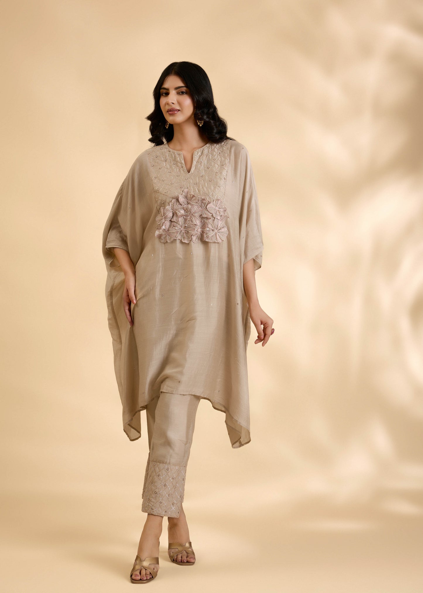 Chandan Kaftan Tunic Set
