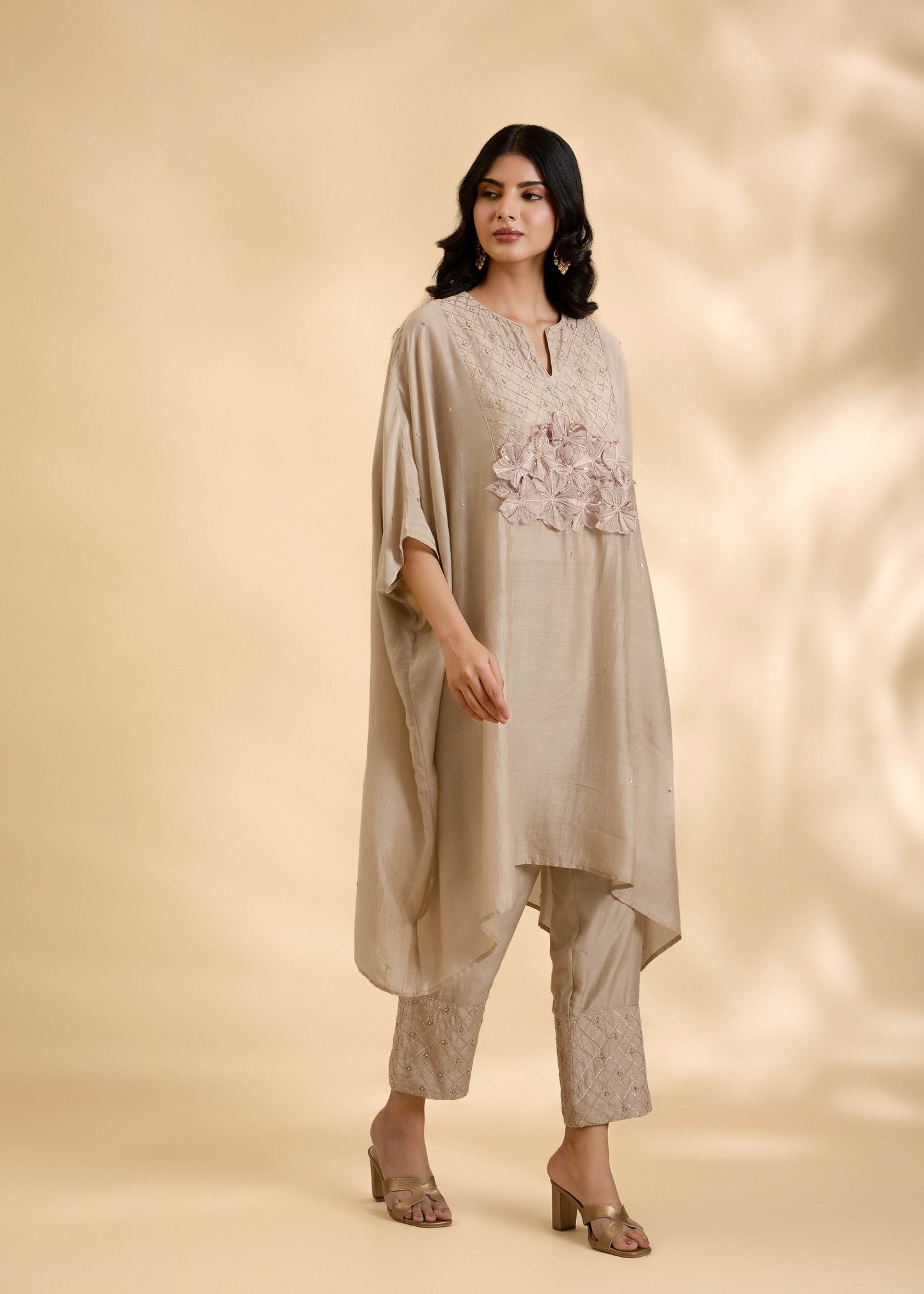Chandan Kaftan Tunic Set