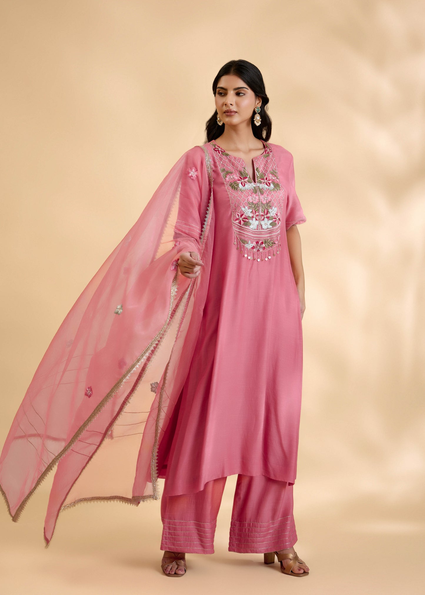 Surkhi Kaashi Kurta Set