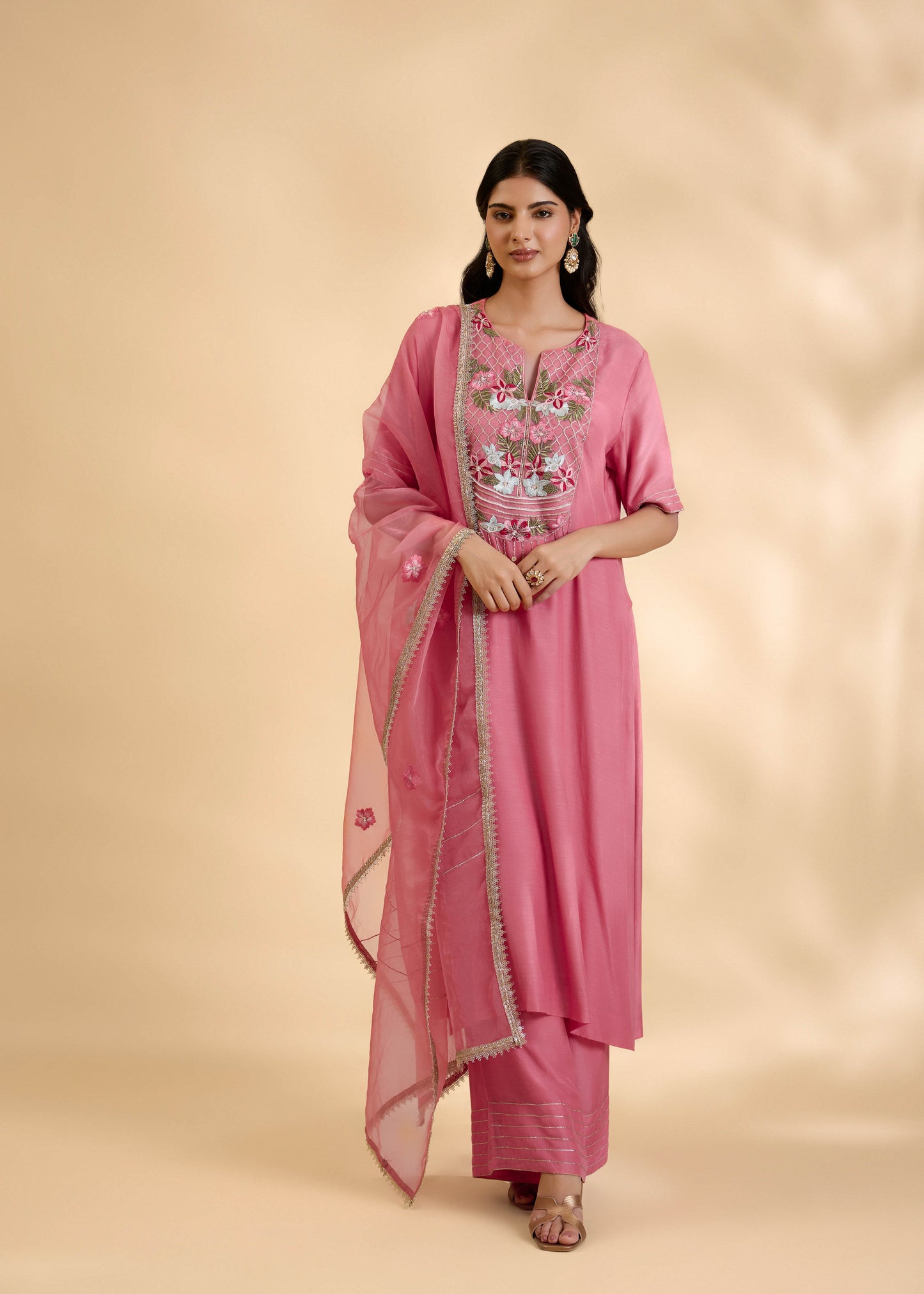 Surkhi Kaashi Kurta Set