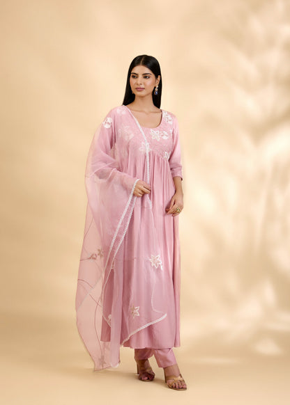 Rose Nargis Anarkali Set