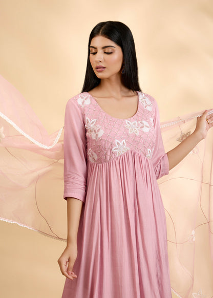 Rose Nargis Anarkali Set