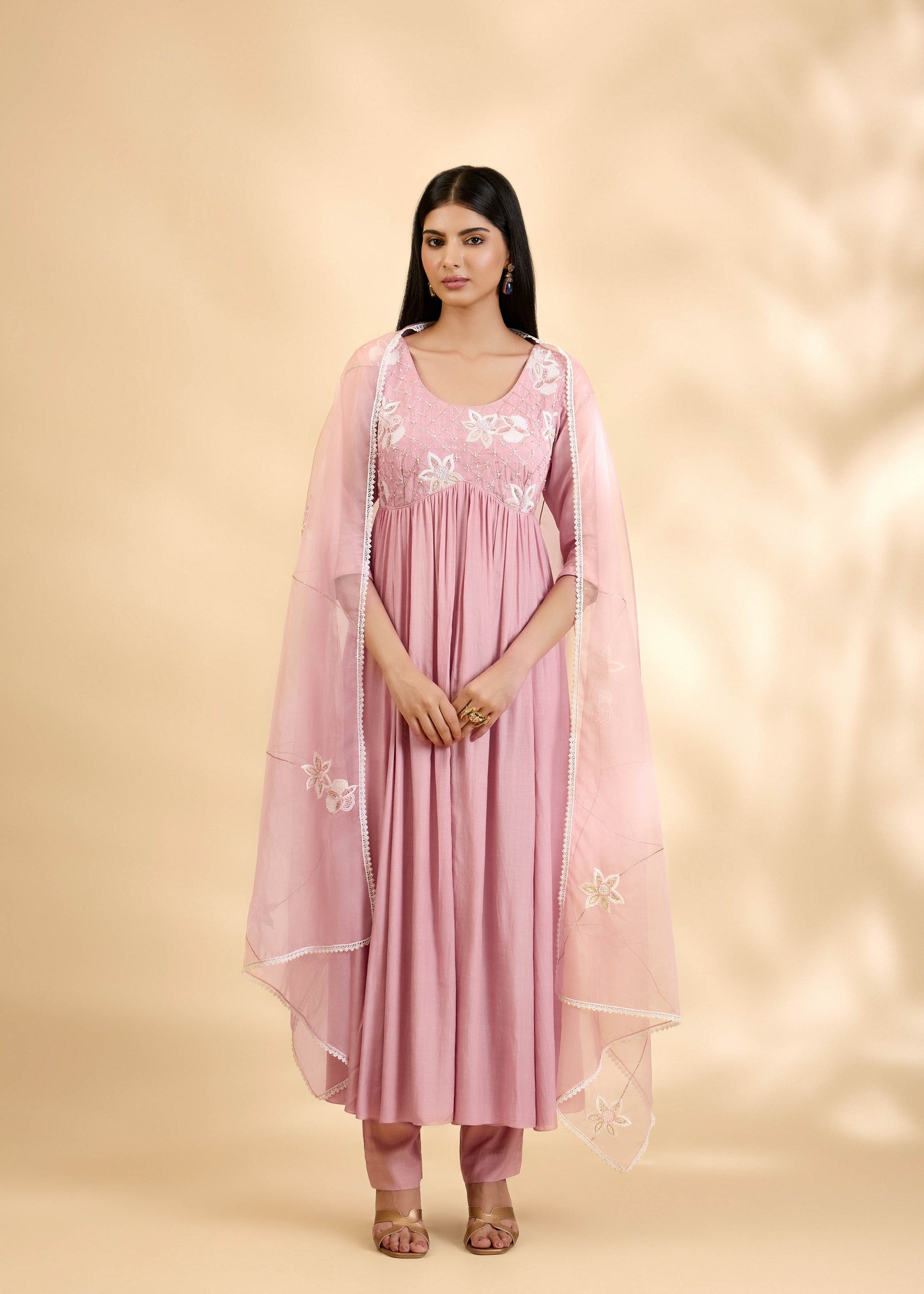 Rose Nargis Anarkali Set