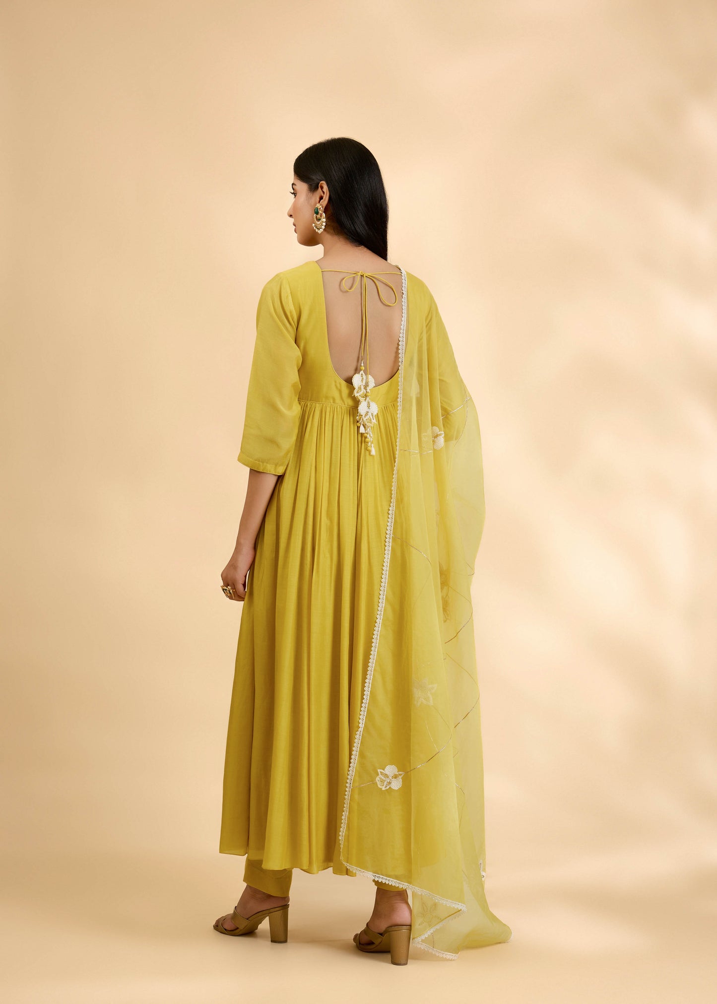 Kesar Nargis Anarkali Set