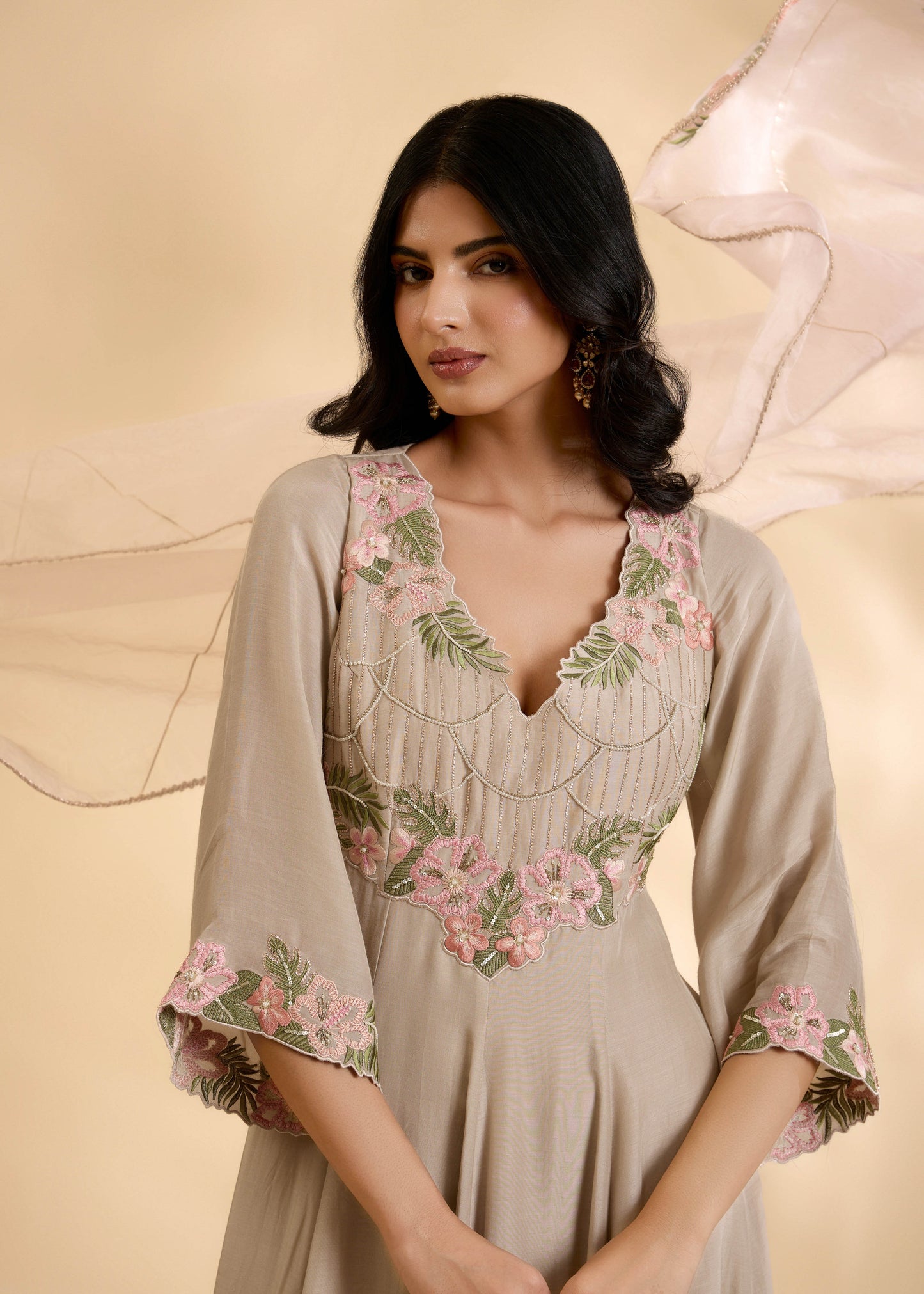 Chandan Ruksar Anarkali Set