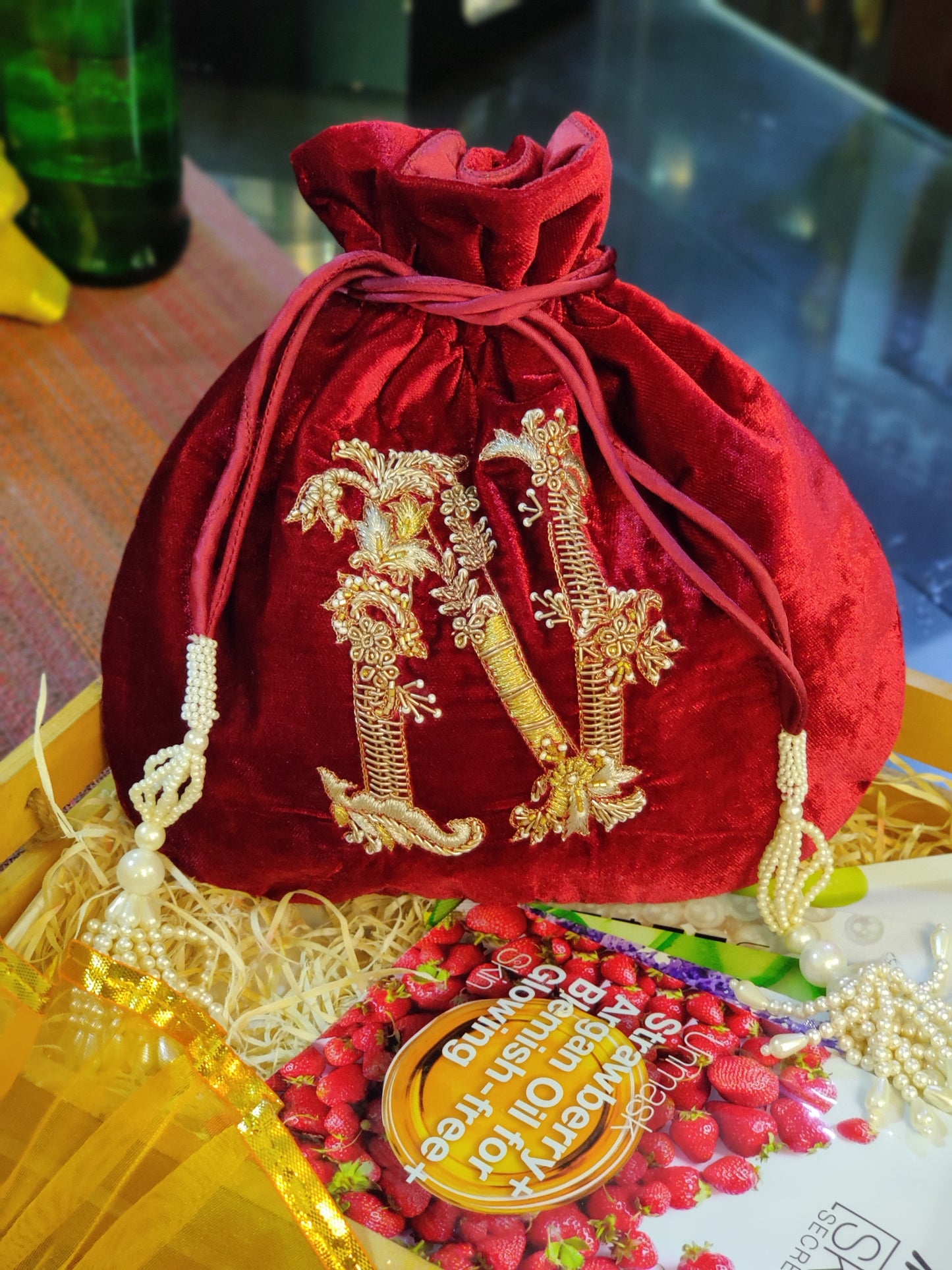 customized potli bag by omana